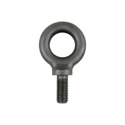 G.L. HUYETT Eye Bolt With Shoulder, 1/4", 1 in Shank, 3/4 in ID, Carbon Steel, Self Colored MEB014-100-2AHD